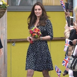 Replikate! Ann Taylor Wrap Dress - Black Polka Dot